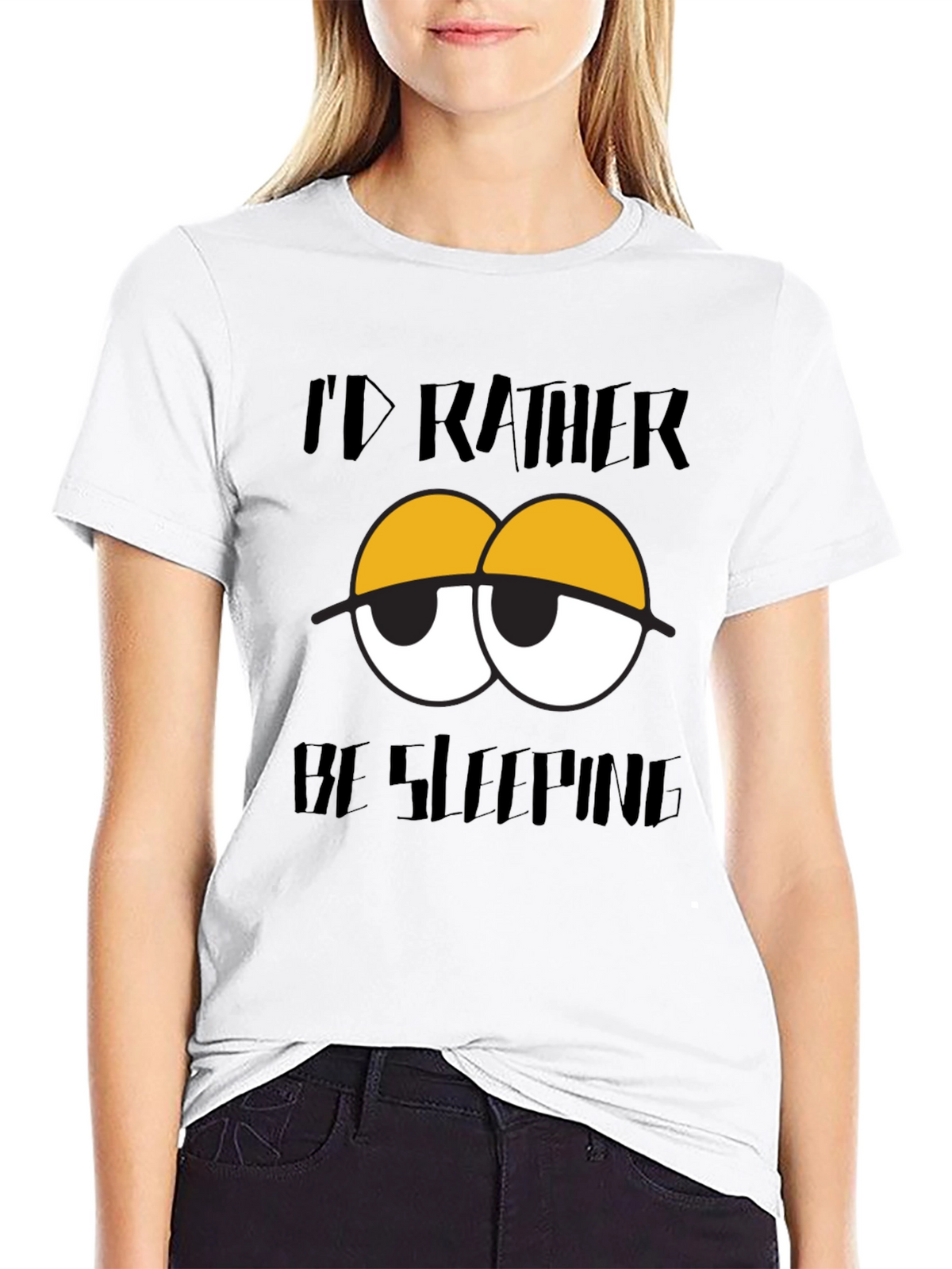 Id Rather Be Sleeping Graphic T-Shirt