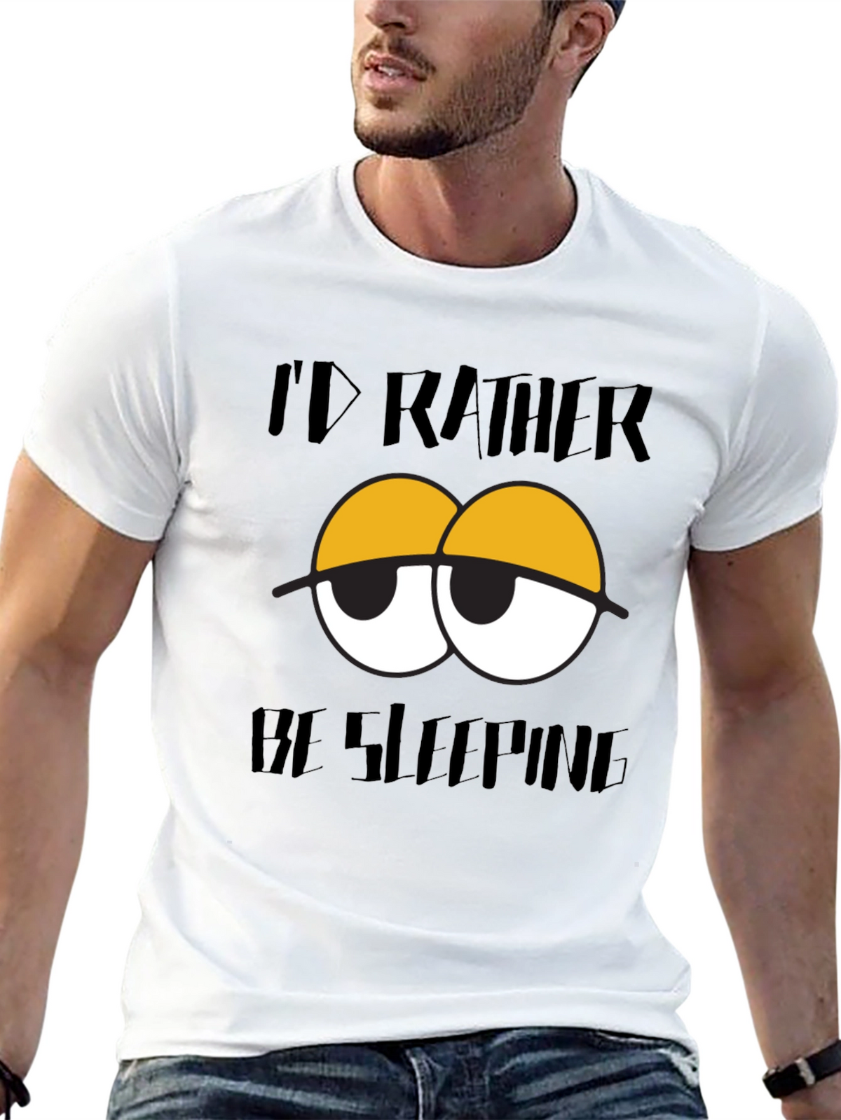 Id Rather Be Sleeping Graphic T-Shirt