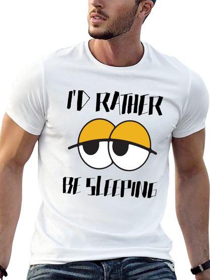 Id Rather Be Sleeping Graphic T-Shirt