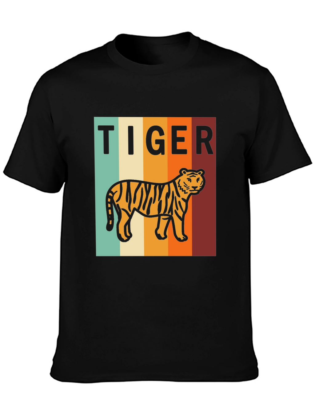 Retro Tiger Graphic Tee