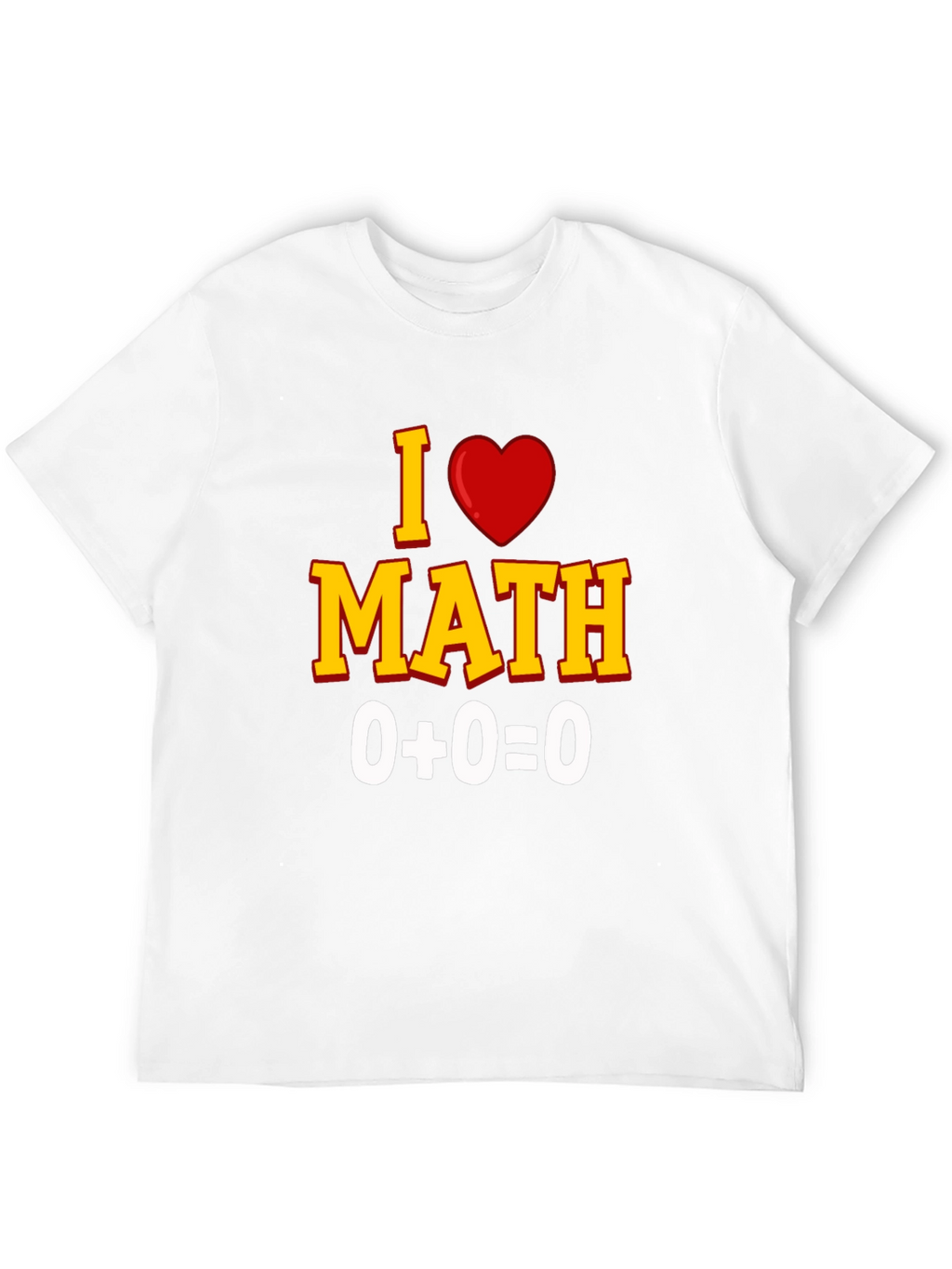 I Love Math T-Shirt