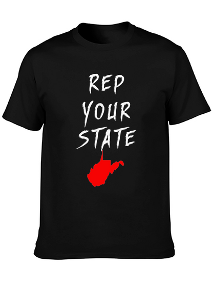 Rep Your State T-Shirt West Virginia WV Pride