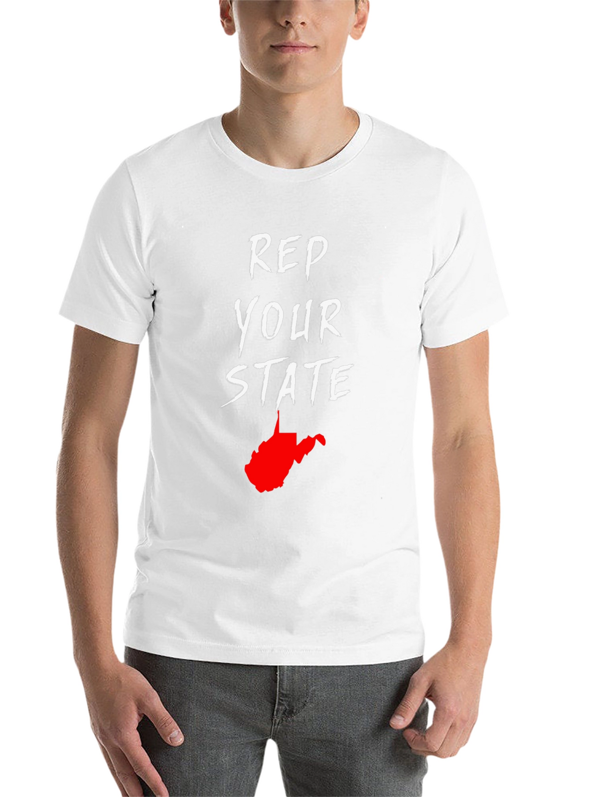 Rep Your State T-Shirt West Virginia WV Pride