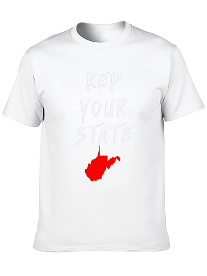Rep Your State T-Shirt West Virginia WV Pride