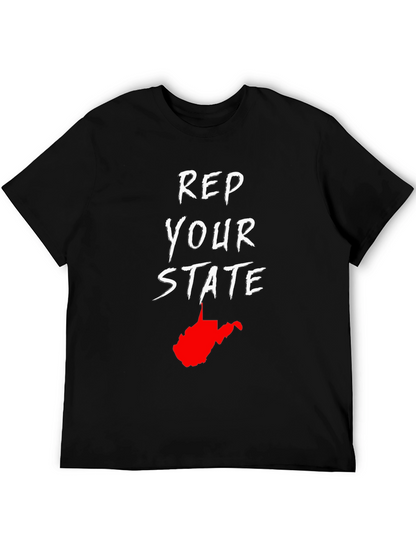 Rep Your State T-Shirt West Virginia WV Pride
