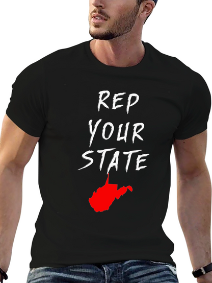 Rep Your State T-Shirt West Virginia WV Pride
