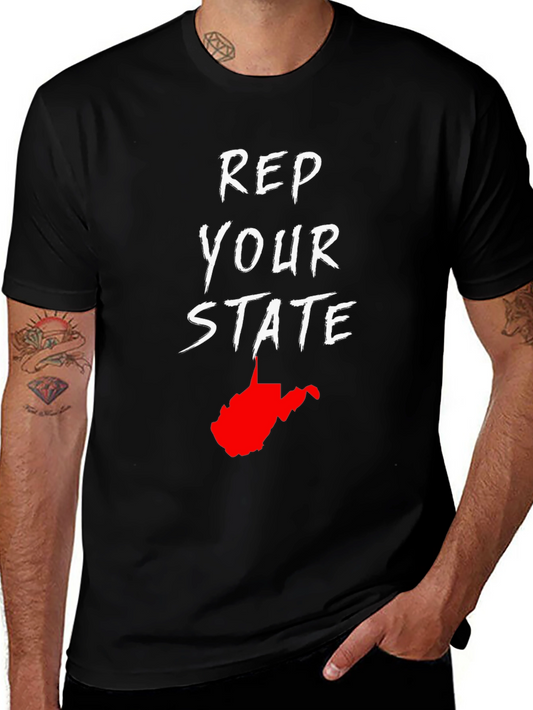Rep Your State T-Shirt West Virginia WV Pride
