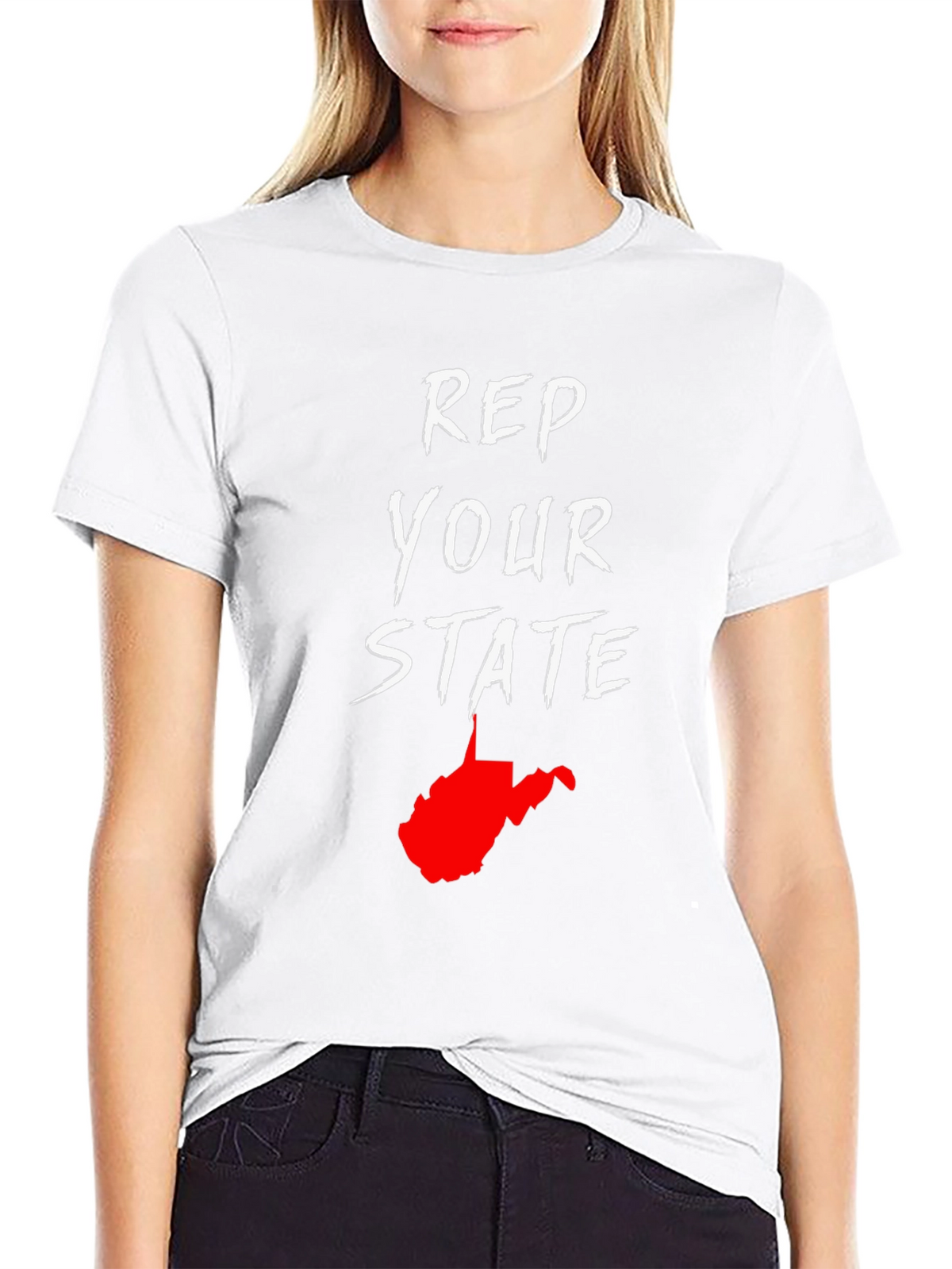 Rep Your State T-Shirt West Virginia WV Pride