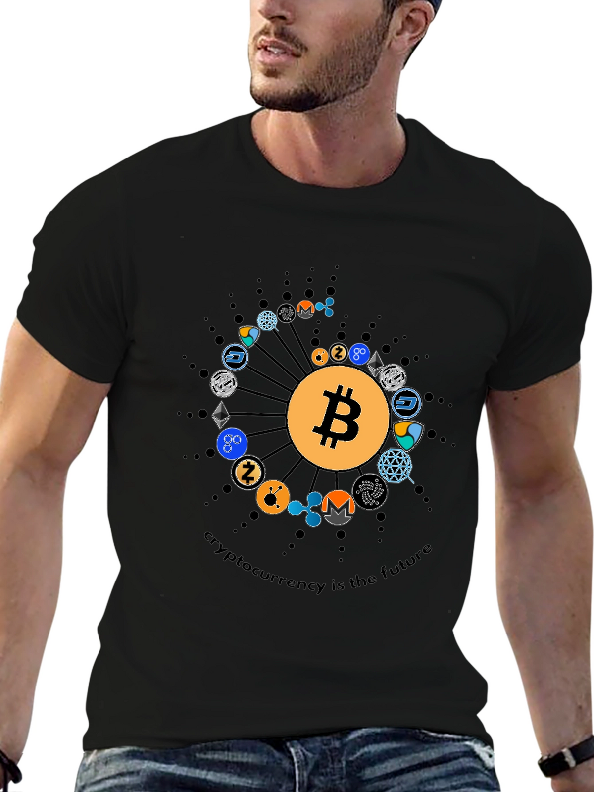 Cryptocurrency T-Shirt - Bitcoin & Altcoins