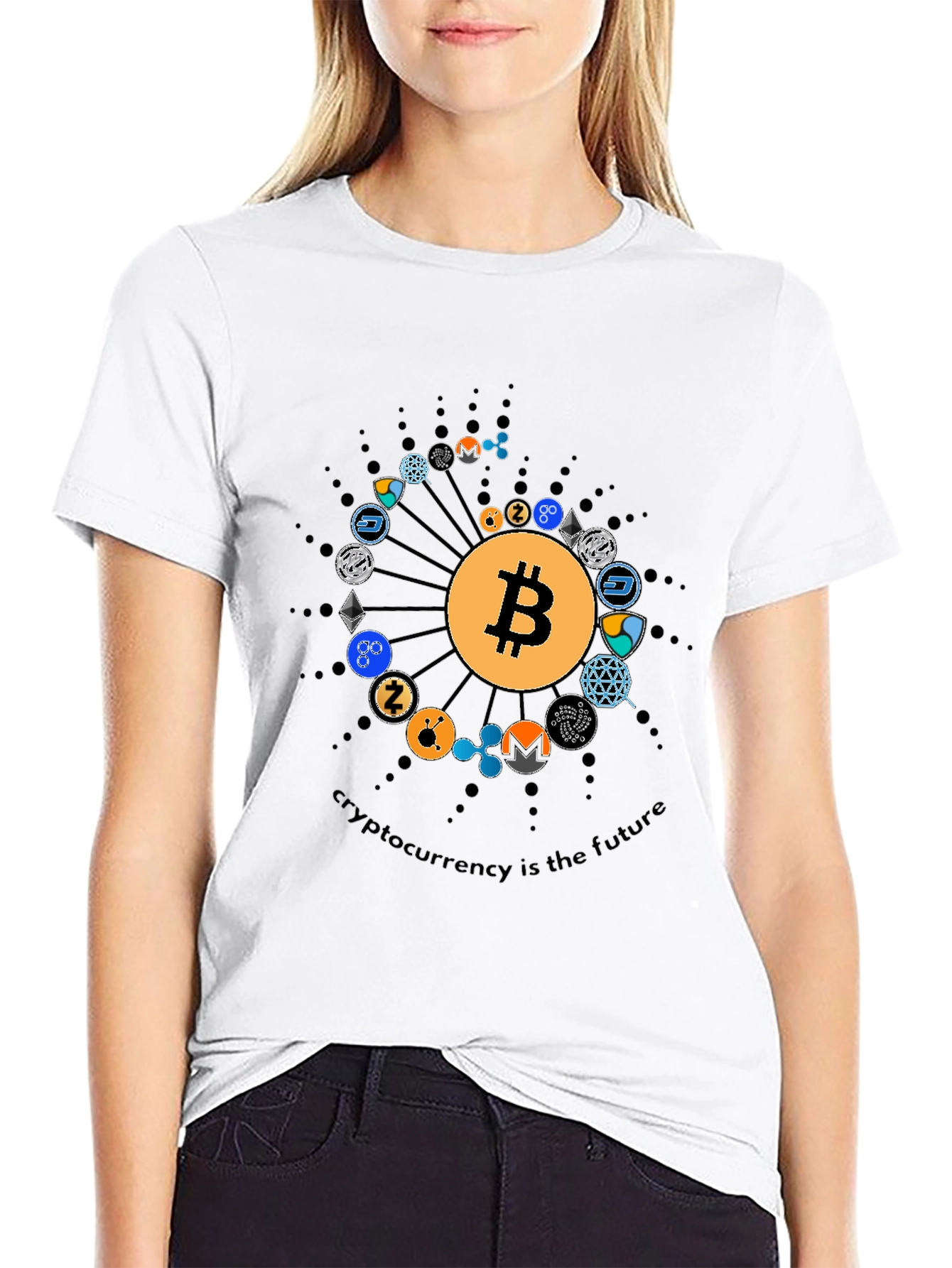 Cryptocurrency T-Shirt - Bitcoin & Altcoins
