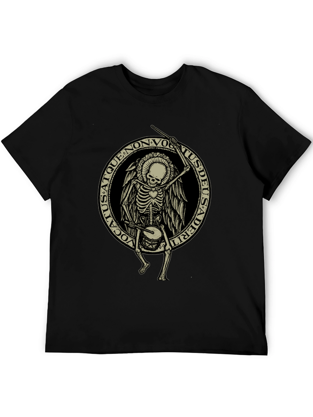 Skeleton Drummer Graphic Tee