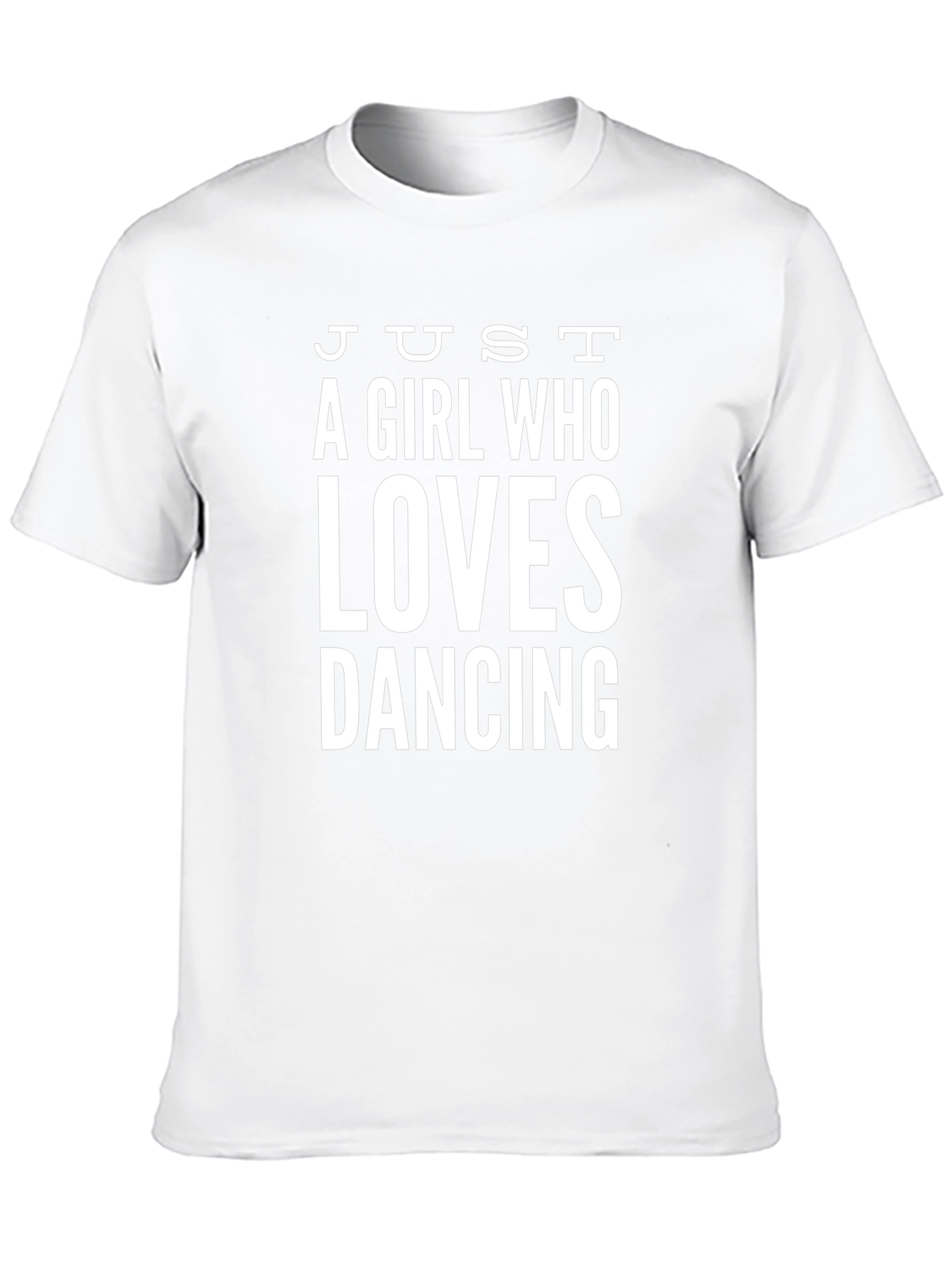 Just A Girl Who Loves Dancing Graphic Tee