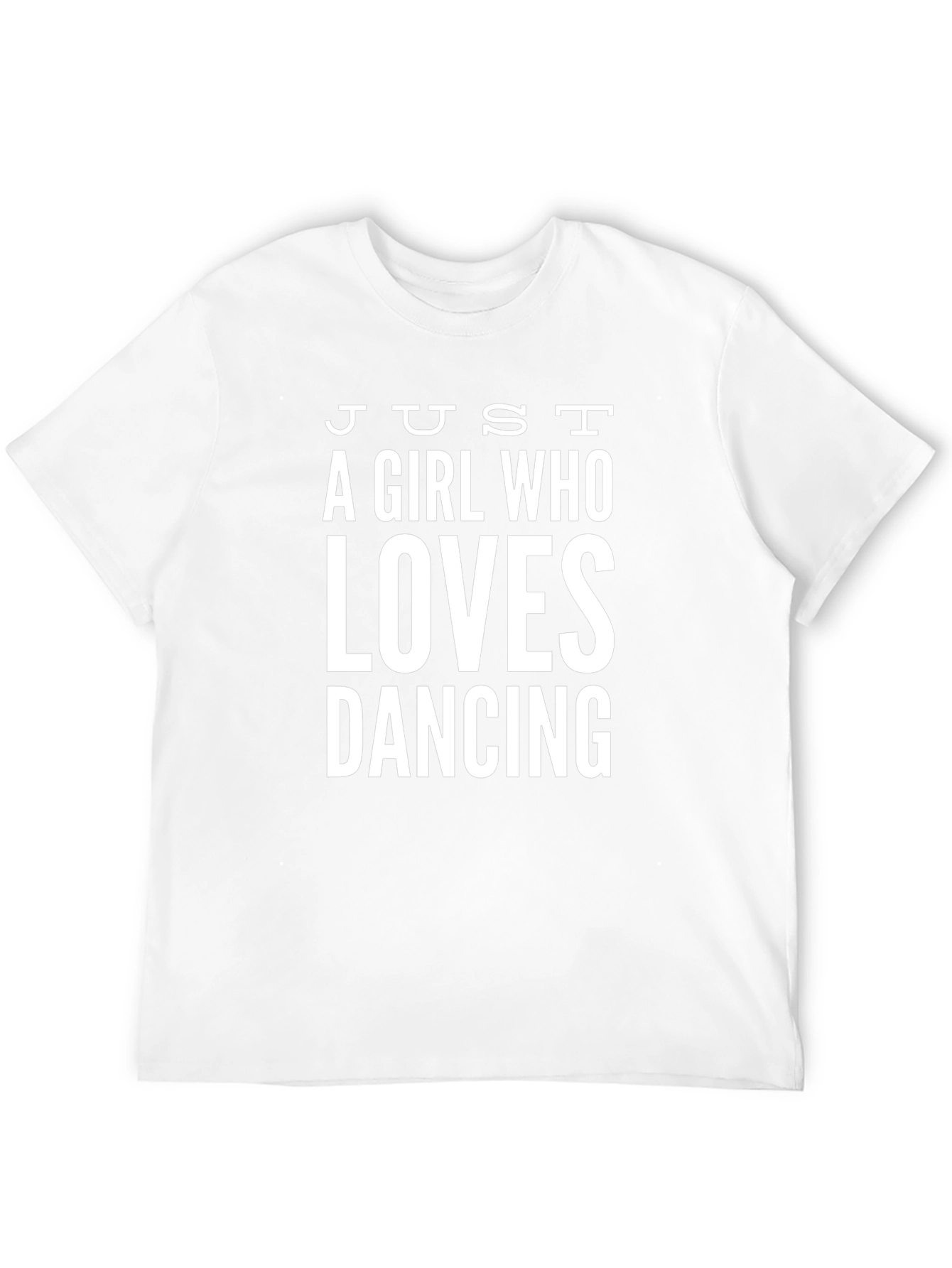 Just A Girl Who Loves Dancing Graphic Tee