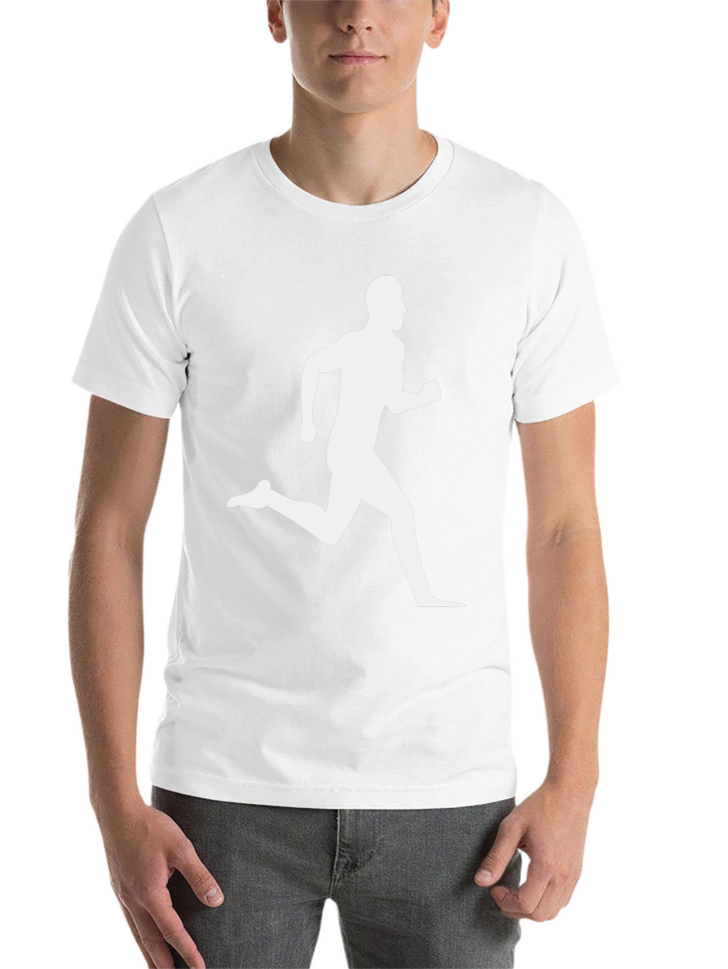 Runner Graphic Black T-Shirt - Athletic Style
