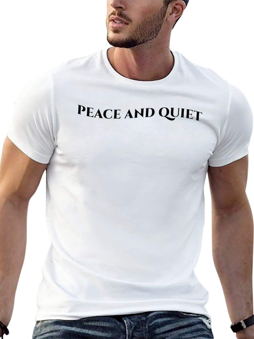 Peace and Quiet Graphic T-Shirt
