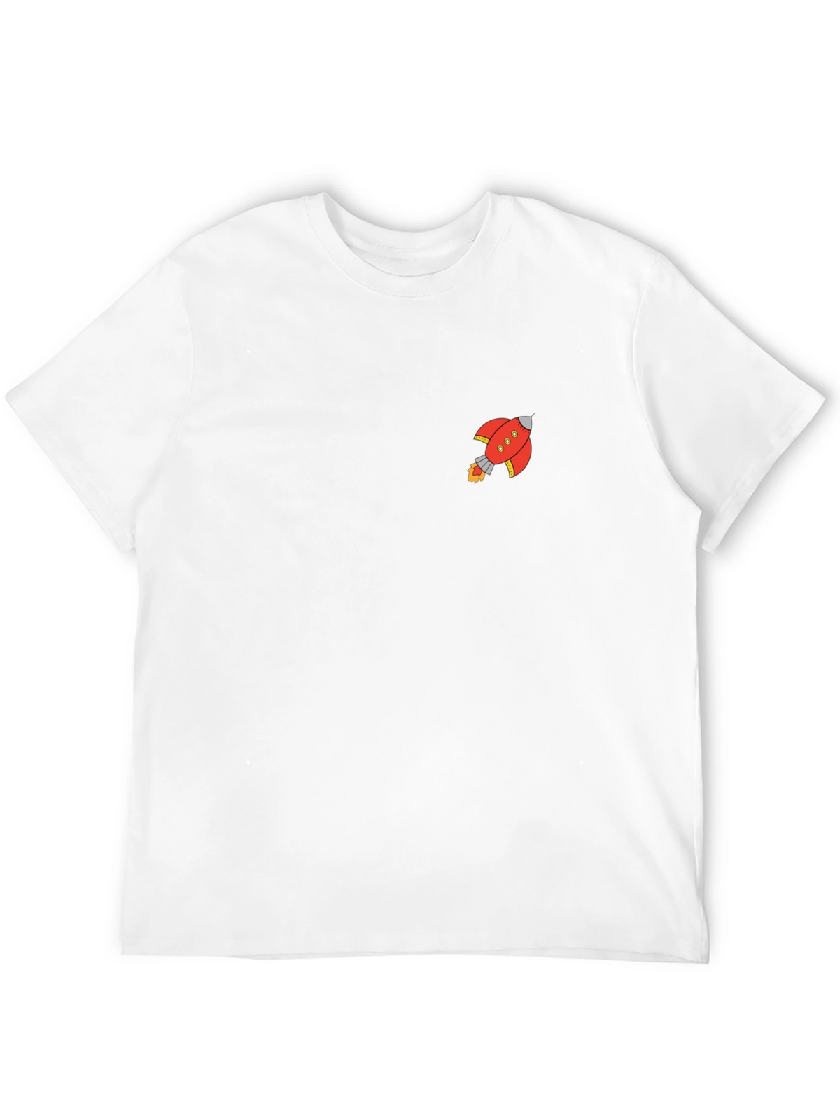 Rocket Graphic Black T-Shirt