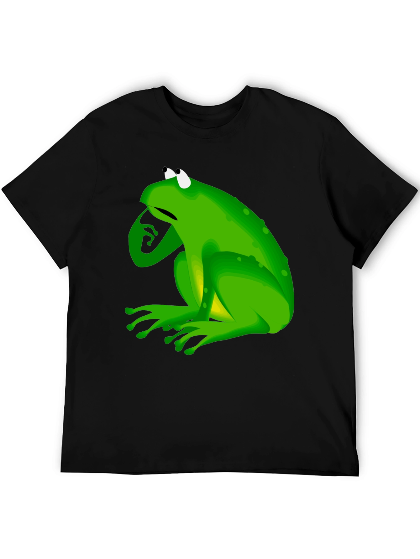 Frog Graphic Black T-Shirt