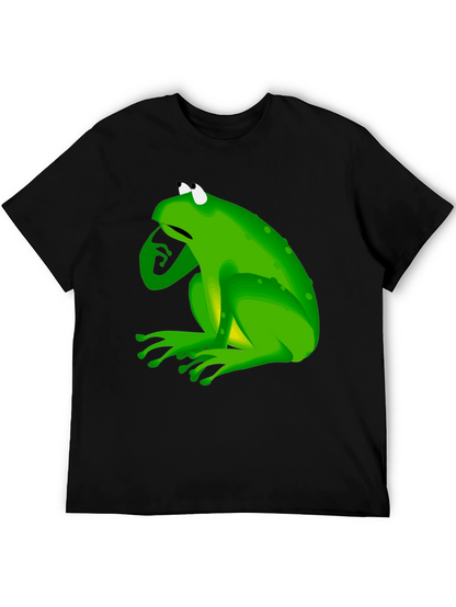 Frog Graphic Black T-Shirt