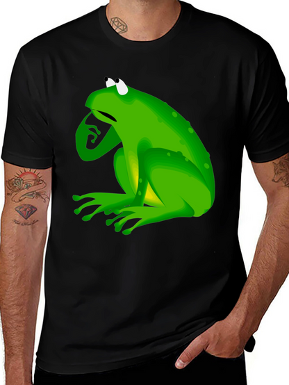 Frog Graphic Black T-Shirt