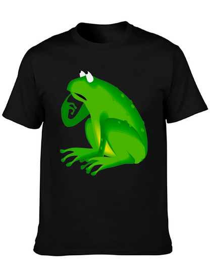 Frog Graphic Black T-Shirt