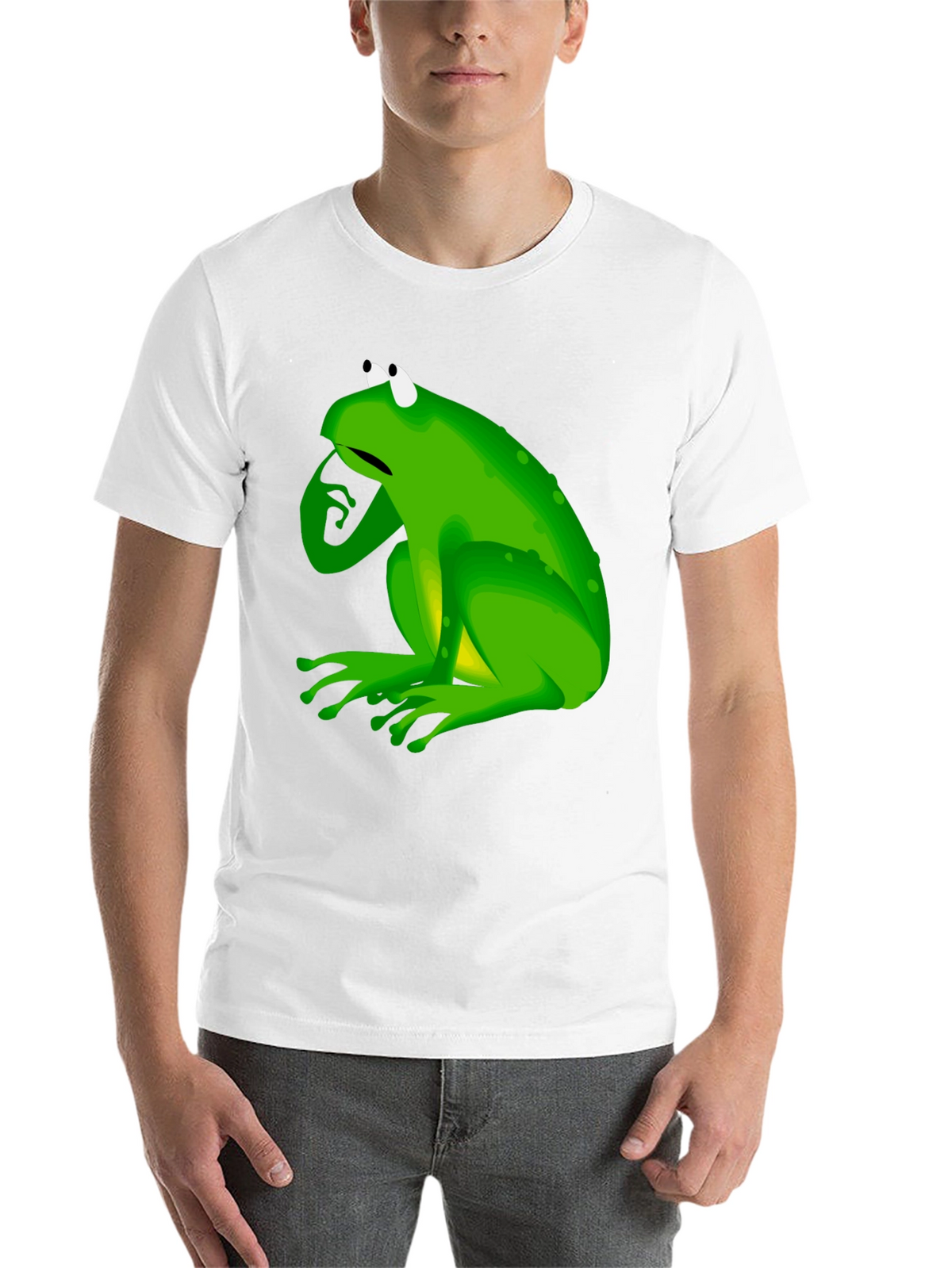 Frog Graphic Black T-Shirt