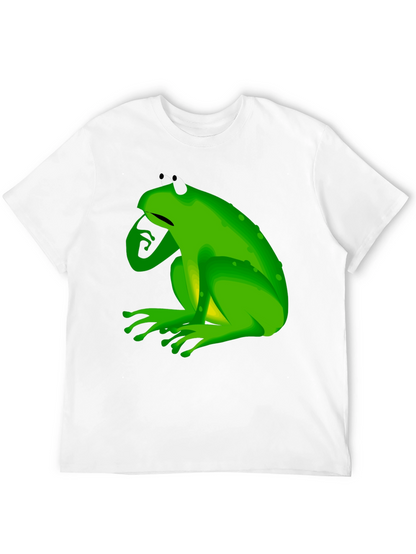 Frog Graphic Black T-Shirt