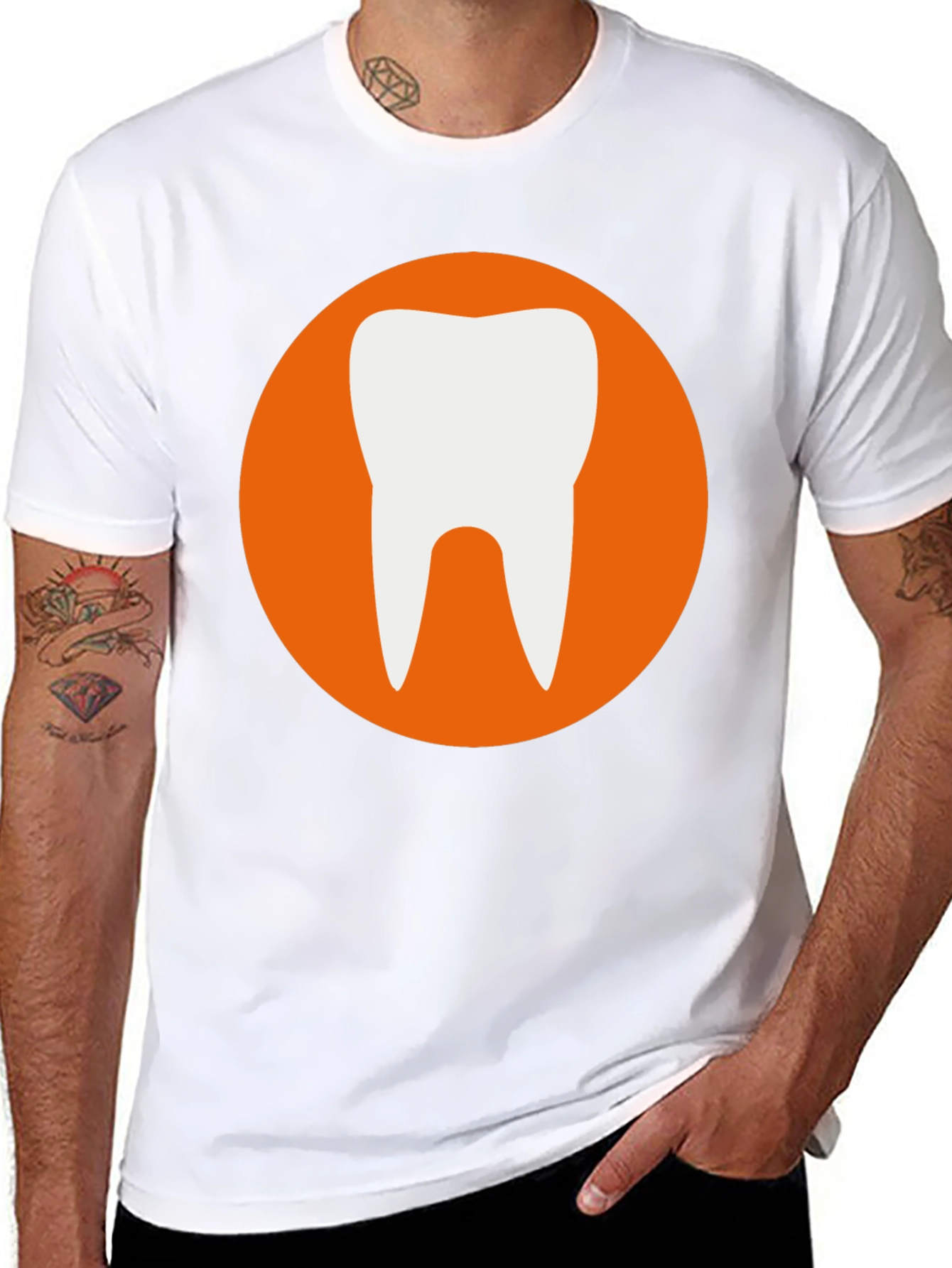 Tooth Graphic Tee - Dentist Approved!