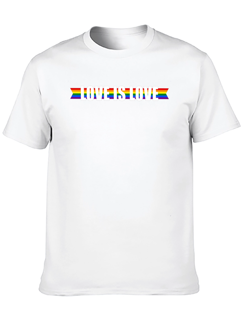 Love is Love Pride T-Shirt - Black LGBTQ Tee