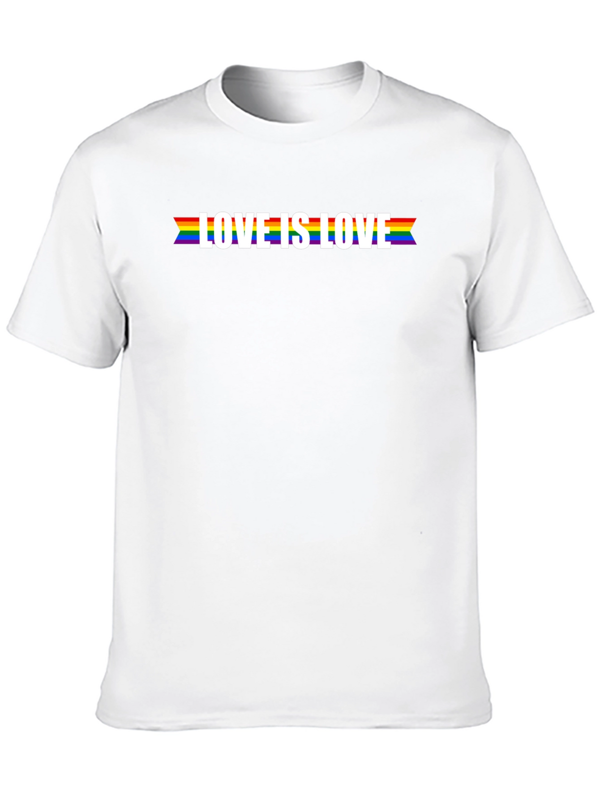 Love is Love Pride T-Shirt - Black LGBTQ Tee