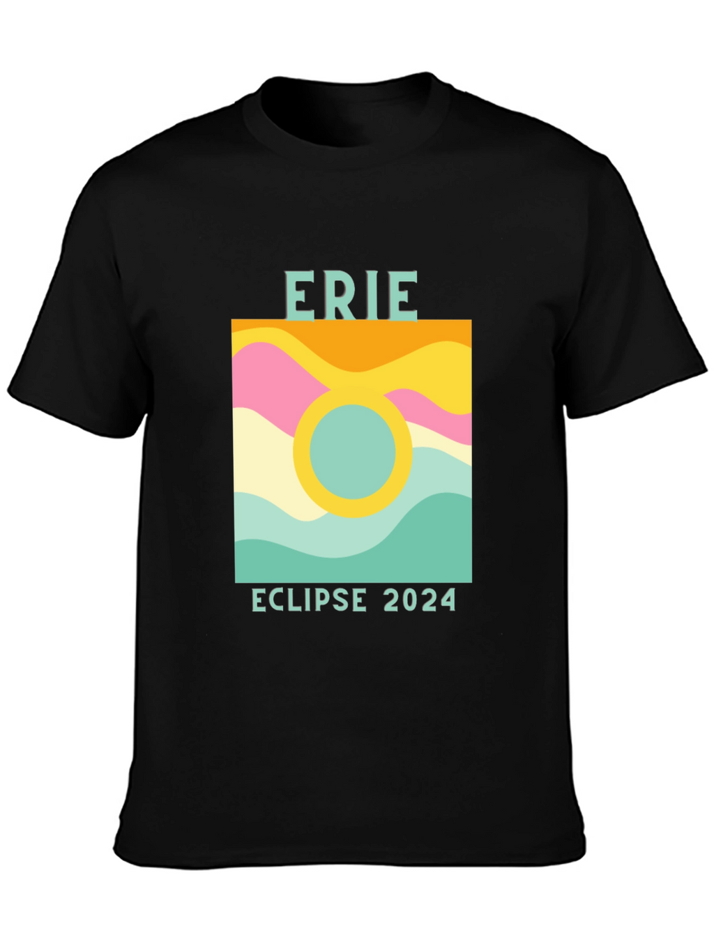 Erie Eclipse 2024 Graphic T-Shirt