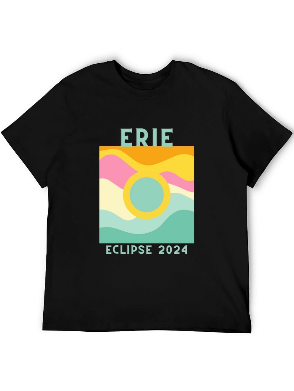 Erie Eclipse 2024 Graphic T-Shirt