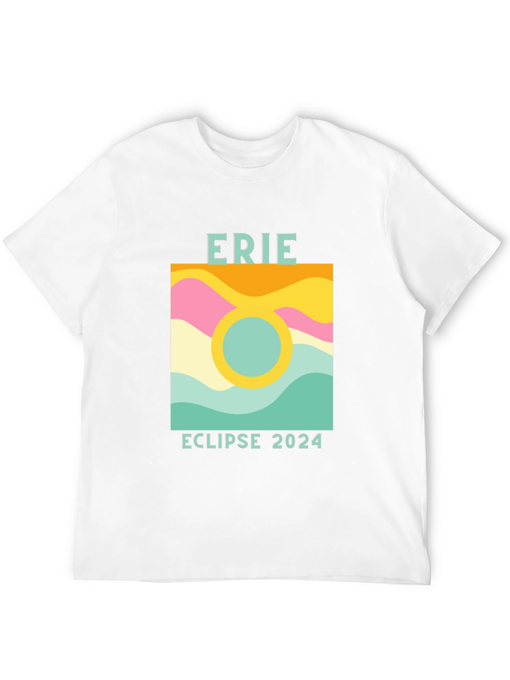 Erie Eclipse 2024 Graphic T-Shirt