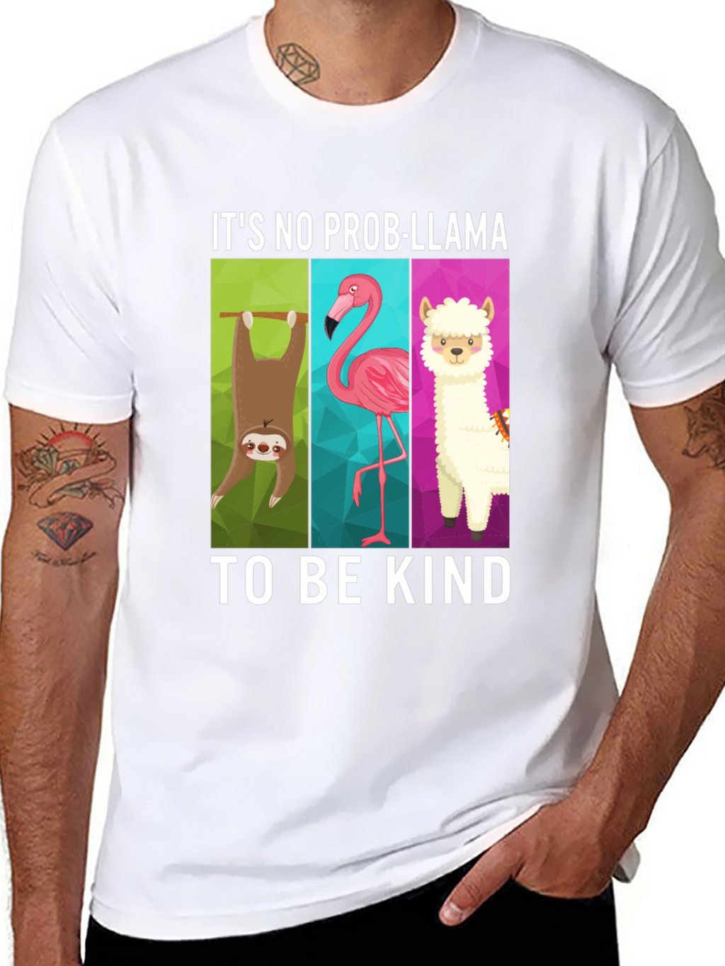 Its No Prob-Llama Graphic T-Shirt