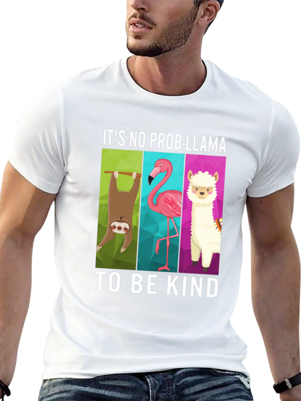 Its No Prob-Llama Graphic T-Shirt