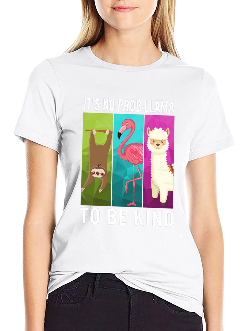 Its No Prob-Llama Graphic T-Shirt