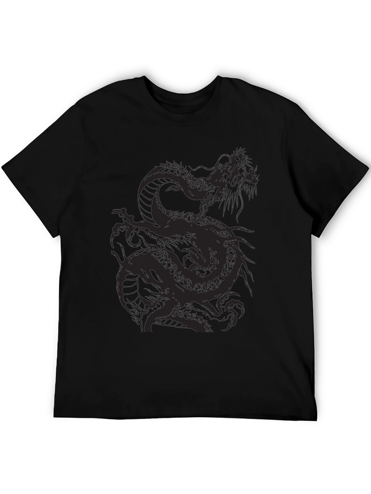Dragon Graphic Black T-Shirt
