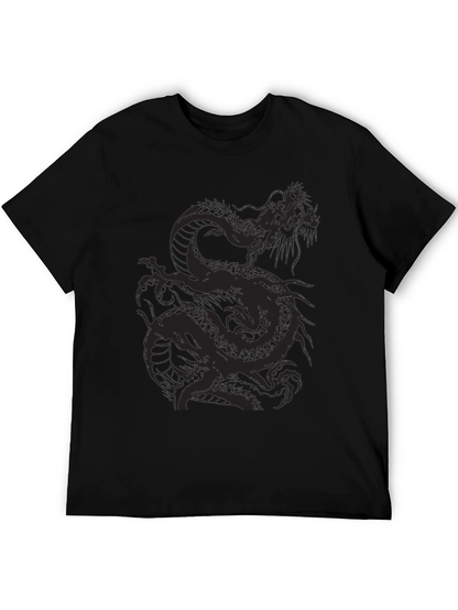 Dragon Graphic Black T-Shirt