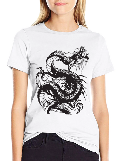 Dragon Graphic Black T-Shirt
