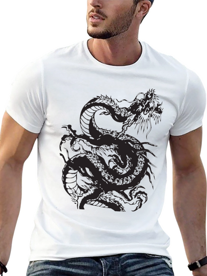 Dragon Graphic Black T-Shirt
