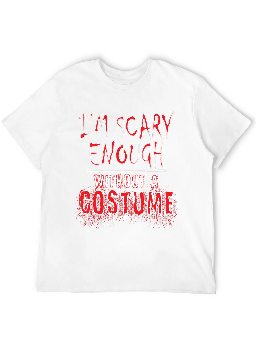Scary Enough Halloween Graphic Tee
