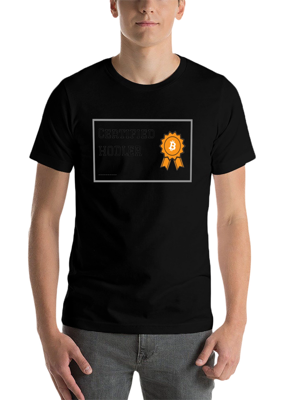 Certified Hodler T-Shirt - Crypto Bitcoin Design