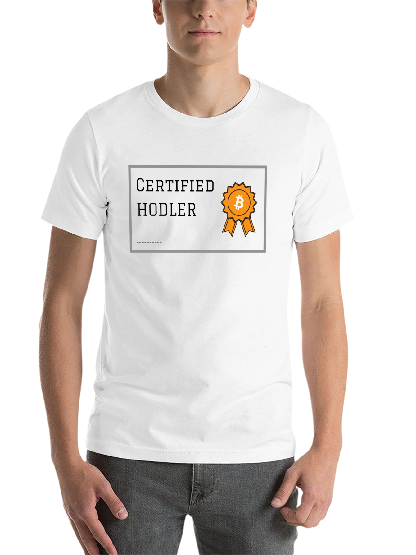 Certified Hodler T-Shirt - Crypto Bitcoin Design