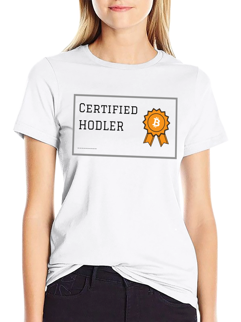 Certified Hodler T-Shirt - Crypto Bitcoin Design