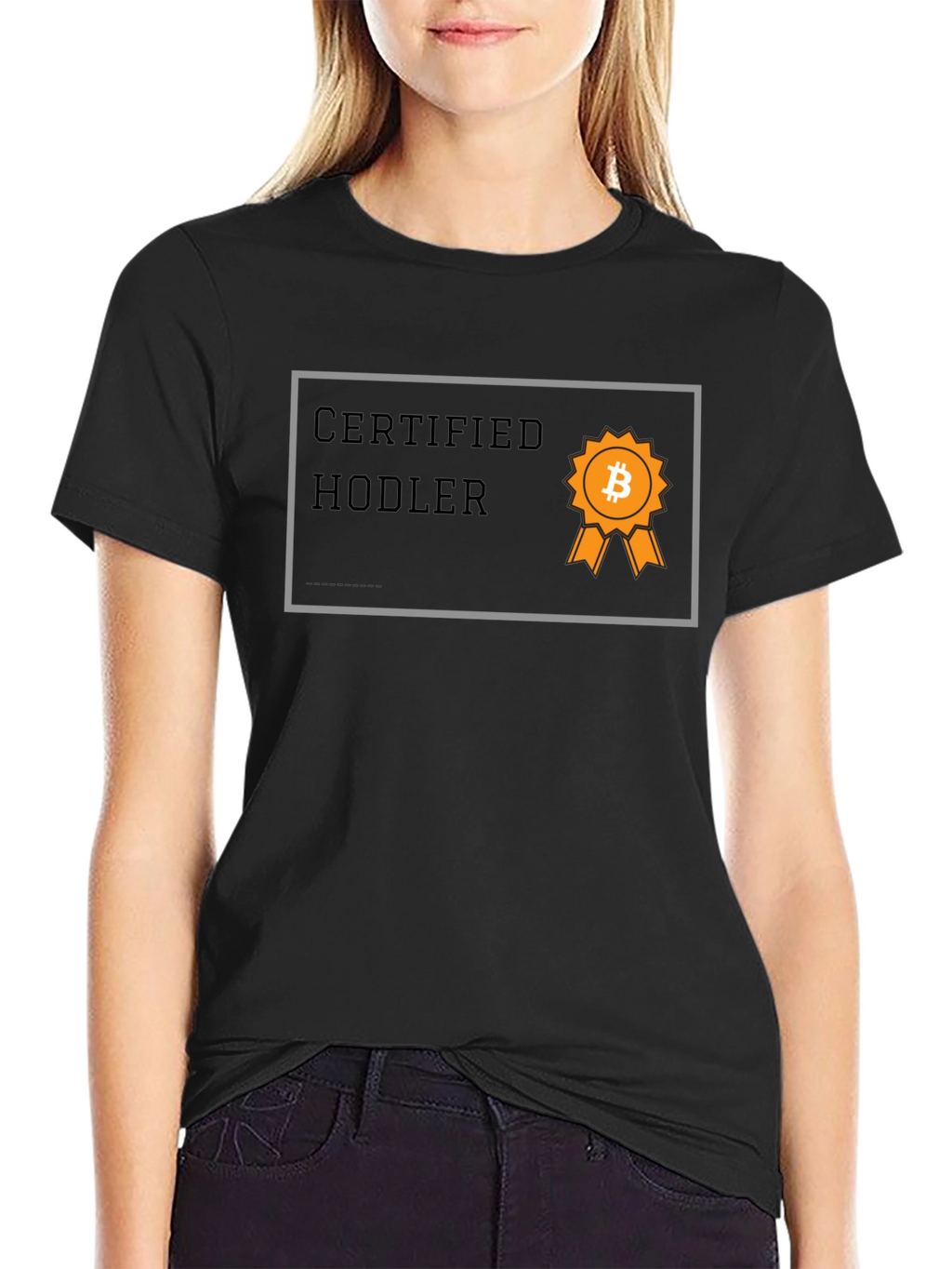 Certified Hodler T-Shirt - Crypto Bitcoin Design