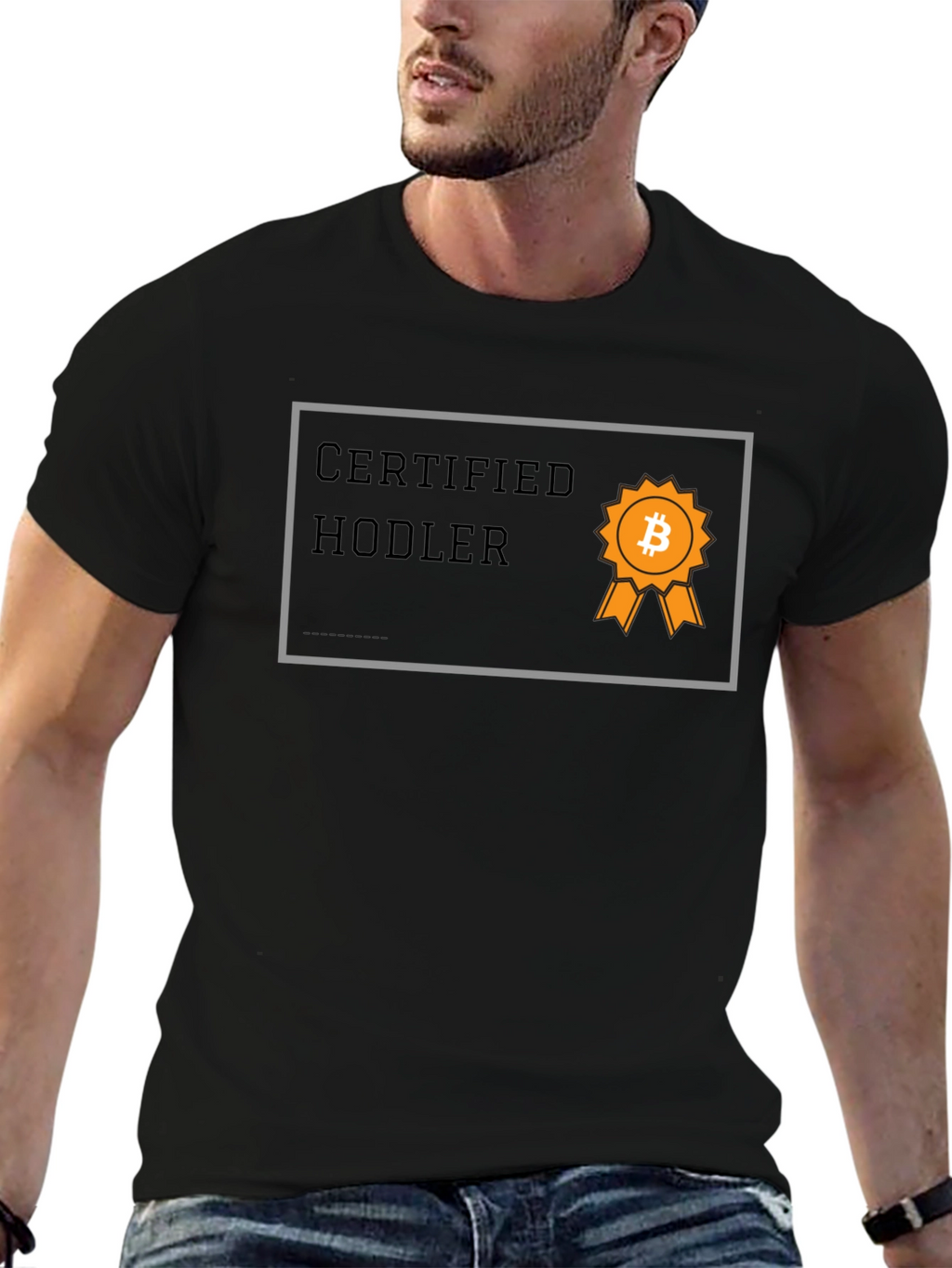 Certified Hodler T-Shirt - Crypto Bitcoin Design