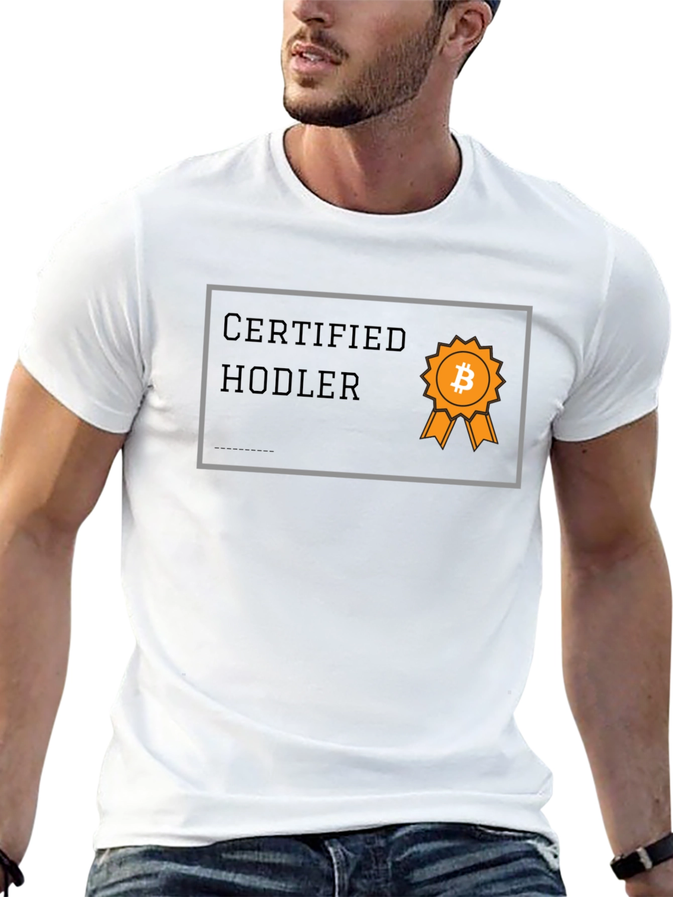 Certified Hodler T-Shirt - Crypto Bitcoin Design