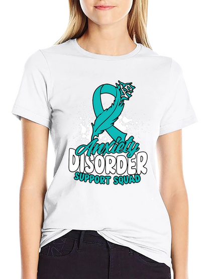 Anxiety Disorder Support Squad Awareness Tee