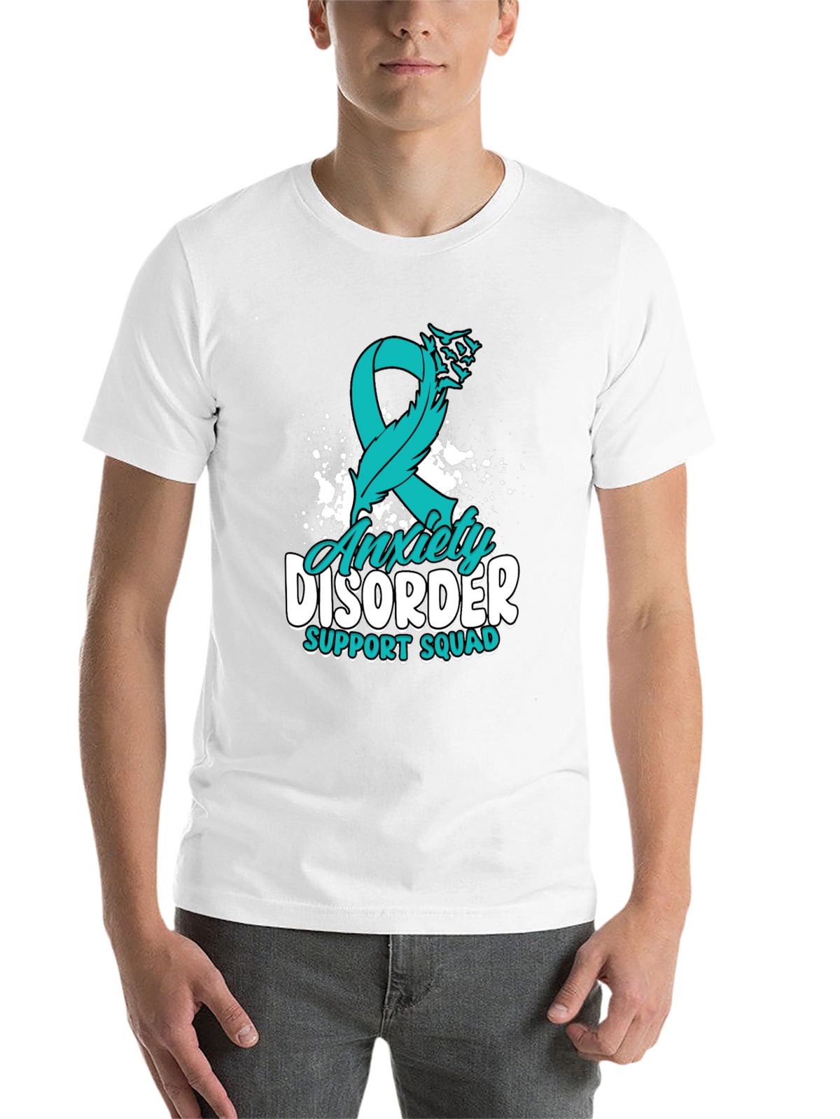 Anxiety Disorder Support Squad Awareness Tee