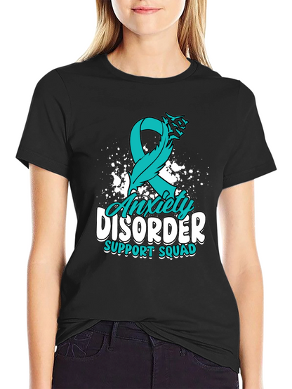 Anxiety Disorder Support Squad Awareness Tee