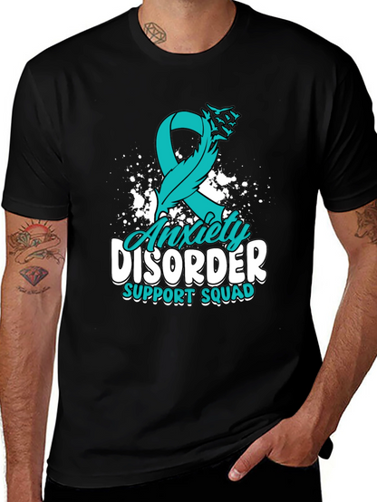 Anxiety Disorder Support Squad Awareness Tee